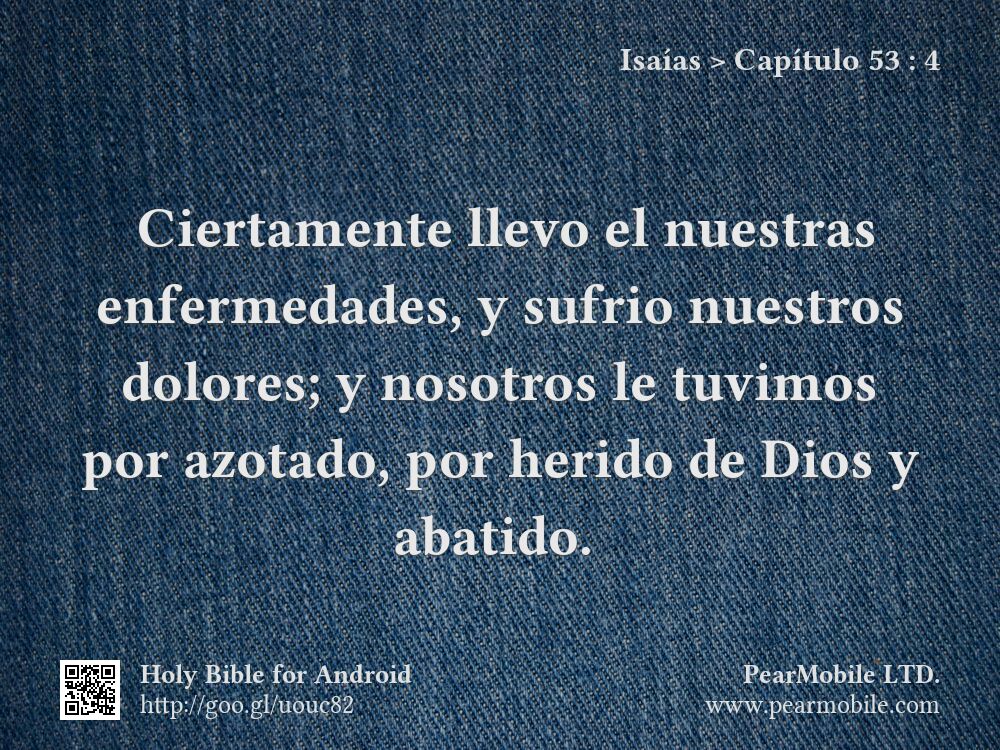 Isaías, Capítulo 53:4